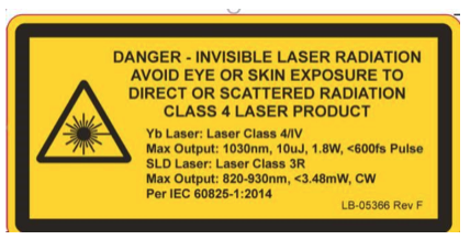 Warning label